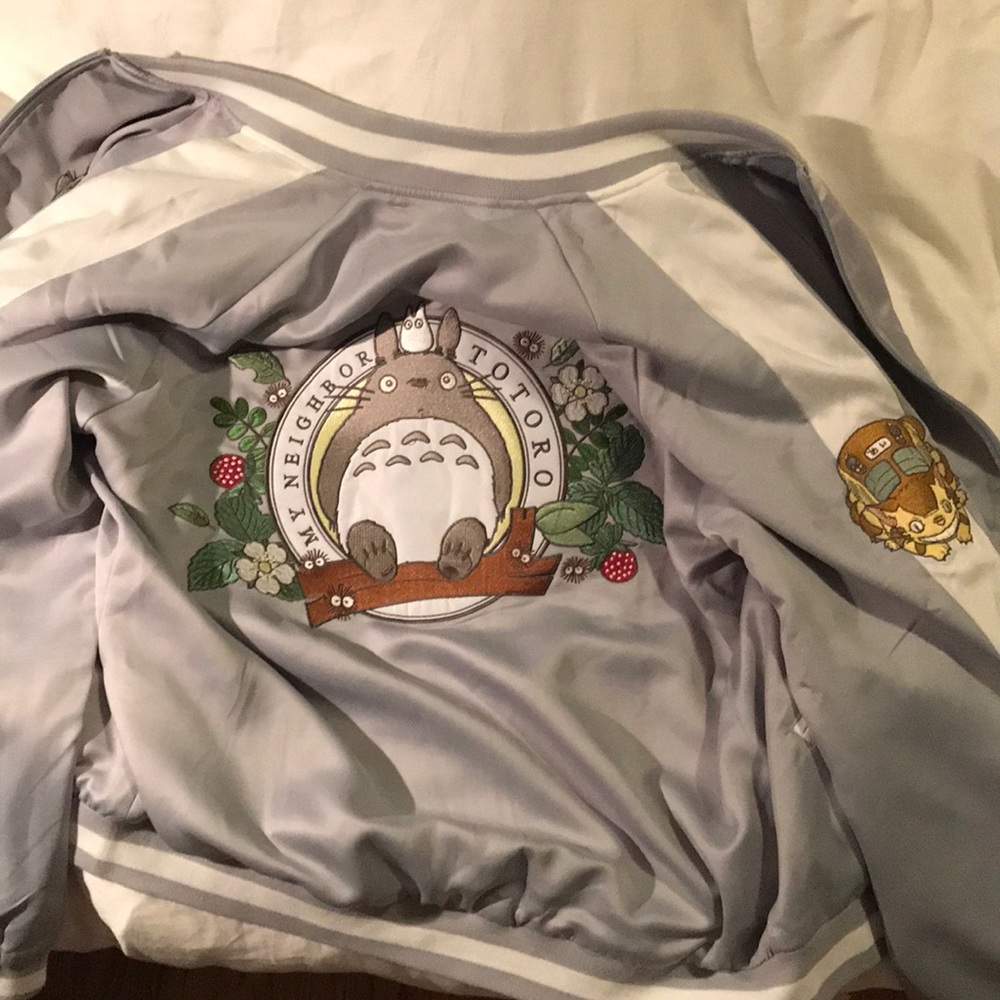 Totoro Varsity Jacket
